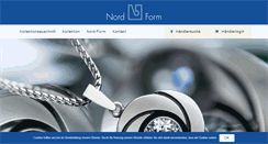Desktop Screenshot of nordform.de