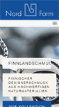 Mobile Screenshot of nordform.de