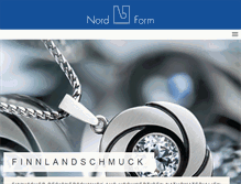 Tablet Screenshot of nordform.de